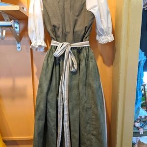 German Dirndl Vintage dress 3 piece